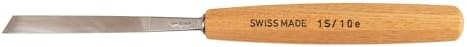 Pfeil "Swiss Made" 10Mm # 1 Sweep Skew Cut Chisel - Double Bevel