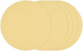 25Pcs Sanding Discs 8In 100Grit Hook and Loop Sandpapers Yellow