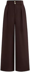 BTFBM Wide Leg Dress Pants Women Business Casual Outfits