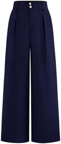 BTFBM Wide Leg Dress Pants Women Business Casual Outfits