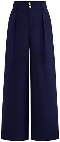 BTFBM Wide Leg Dress Pants Women Business Casual Outfits