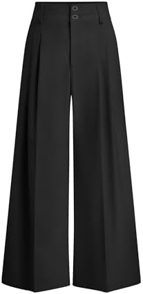 PRETTYGARDEN Women's High Waisted Wide Leg Dress Pants