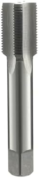 7/8-9 Left Hand Straight Flute Thread Tap Machine Tap HSS (High Speed Steel) Threading Tapping Repair Tools DRINYOUNG (7/8-9 Left)