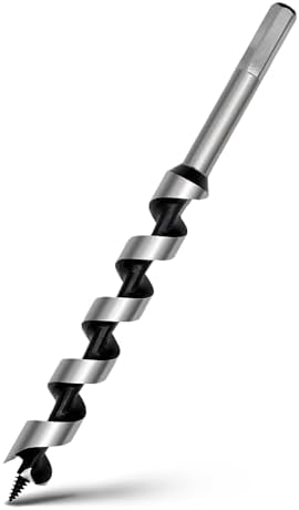 3/4 x 9 Auger Drill Bit for Wood,19x230mm Hex Shank Ship Auger Bit
