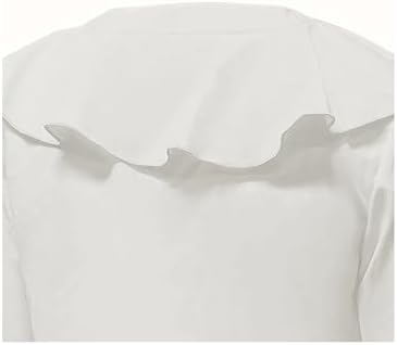 GORGLITTER Women's Ruffled Top Blouses Dressy Business Casual Outfits