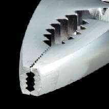 ENGINEER PZ-56 Screw Removal Pliers, Slip Joint, unique vertically serrated jaws to grip damaged screws with no slippage, Made in Japan