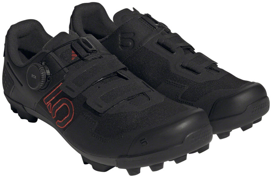 Five Ten Kestrel BOA Mountain Clipless Shoes - Men's Core BLK/Gray Six/Gray Four 11.5