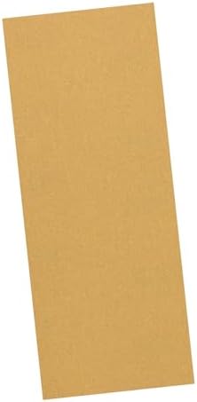 1 Pcs 180 Grit Sandpaper 3.6 x 9 Inch Sand Paper Alumina Gold