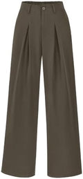 BTFBM Fall High Waisted Business Casual Palazzo Pants for Women Dressy 2026
