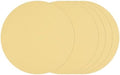 10Pcs Sanding Discs 8-7/8In 100Grit Hook and Loop Sandpapers Yellow