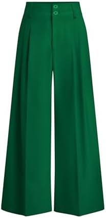 PRETTYGARDEN Women's High Waisted Wide Leg Dress Pants