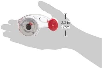 Martelli - Right Handed 45mm Ergonomic Fabric Rotary Cutter - sewing quilting fashion design - blade cover for safe pain free fabric cutting - great if you have arthritis or carpal tunnel