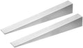 HARFINGTON 2Pcs Stainless Steel Flange Wedge, 1-3/16" x 13/16" x 7-7/8" Metal Right Angle Wedge Shim Spreading Flange Triangle Pipefitting Welding Underpinning Tool for Lathe Milling Machine