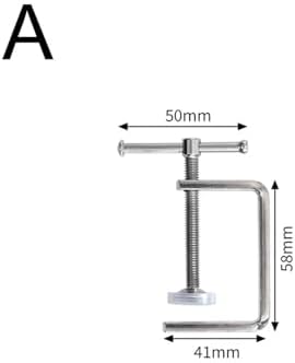 G-type Clamp Woodworking Fixture Firm Gripping C-Clip Board Clamping Device Rocker Carpentry Clamp Wooden Board Fixed Clip(A)
