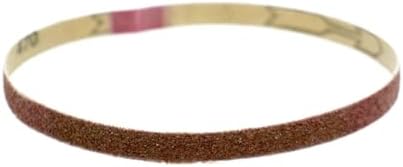 Benchmark Abrasives 1/2" x 18" Aluminum Oxide Sanding Belts for Grinding Deburring Knife Polishing Rust Removal on Metal, Stainless Steel, Carbon Steel, Use with Belt Disc Sander (20 Pack), 240 Grit