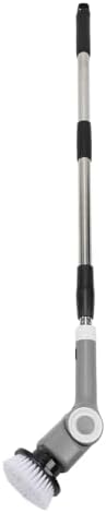 Zerodis Electric Spin Scrubber Cordless Power Scrubber Electric Brush 3 Speeds 400RPM IPX7 with 7 Brush Heads LED Display for Bathroom Kitchen Tile Car