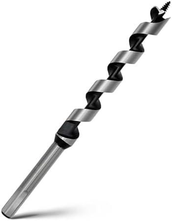 11/16" x 9" Auger Drill Bit for Wood,18x230mm Hex Shank Ship Auger Bit