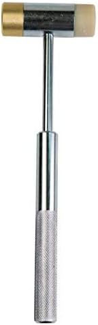 Wheeler Master Roll Pin Punch Set with Dual Sided Hammer, Roll Pin Punches and Starters, Storage Case for Gunsmithing, silver