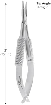 Excelta 383 Self-Opening Miniature Straight Tip Needle Nose Pliers