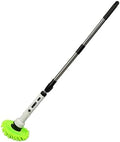 Electric Spin Scrubber, Bathroom Cleaner Brush, Cordless Shower Scrubber with Replaceable Brush Heads, Detachable Handle Power Cleaning Brush for Bathroom Floor Tile