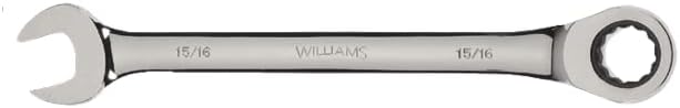 Williams JHW1230NRC Ratcheting Combination Wrench, 15/16-Inch