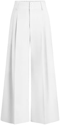 PRETTYGARDEN Women's High Waisted Wide Leg Dress Pants