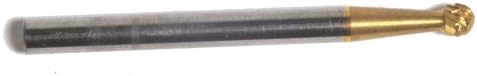 Champion SD42 Titanium Nitrite Coated Burs Solid Carbide Miniature 1/8-Inch Cutter Diameter 1/8-Inch Cutter Diameter