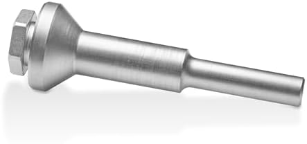 Kutzall Extreme Contour Wheel, 1-3⁄4" (44.5mm) Dia. X 3⁄8" (9.5mm) Bore, Coarse - Wood Carving Die Grinder Accessory for Bosch, Milwaukee, DeWalt. Abrasive Tungsten Carbide Coating CW134X90