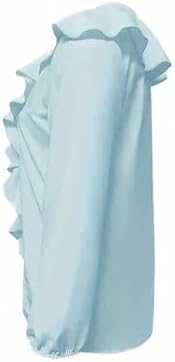 GORGLITTER Women's Ruffled Top Blouses Dressy Business Casual Outfits