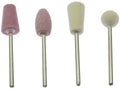 2.35mm Shank Mounted Points Ceramic Grinding Heads Wool Felt Polishing Wheel for Mould Nail Finish(Wool Felt)