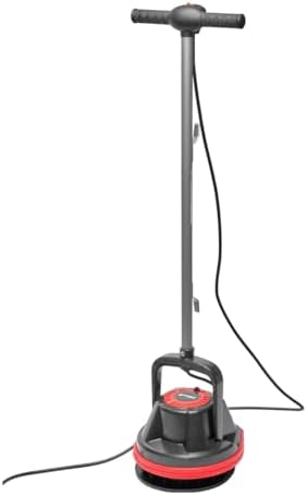 XtremepowerUS 10" Heavy Duty Single Pad Commercial Polisher Orbiter Hard Floor Polisher Cleaner Machine, Wide Cleaning Path Floor Cleaning, 39ft Cord