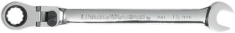 GearWrench 12 Pc. 12 Pt. XL Locking Flex Head Ratcheting Combination Wrench Set, Metric - 85698 (Pack of 6)