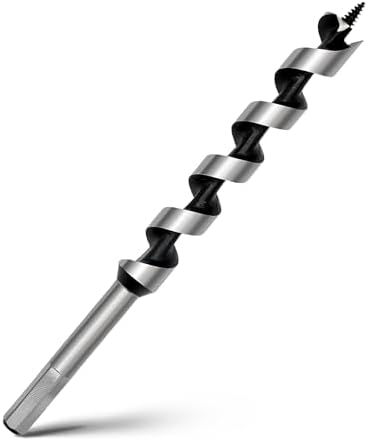 25/32 x 11.8 Auger Drill Bit for Wood,20x300mm Hex Shank Auger Bit