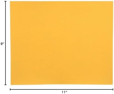 3M Gold Abrasive Sheet, 02547, P120 Grade, 9 in x 11 in