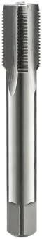 1/4-20 Left Hand Straight Flute Thread Tap Machine Tap HSS (High Speed Steel) Threading Tapping Repair Tools DRINYOUNG (1/4-20 Left)