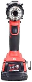 For Milwaukee 3601-21P 18V Lithium-Ion Brushless Cordless 1/2" Compact Drill/Driver Kit with 2.0 Ah Battery, Charger and Tool Bag