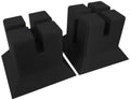 Woodworking Parallel Clamp Stands Set of 4 Workbench Helper (Black)