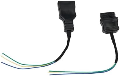 3 Pin Truck and Plow Side Repair Harness, Snow Plow Side Control Wire Harness Kit Fit for Fisher and Western, Replace 27063 26359 27063W