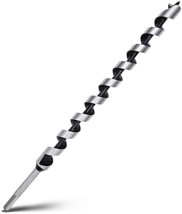 0.98 x 18 Auger Drill Bit for Wood,25x460mm Hex Shank Ship Auger Bit