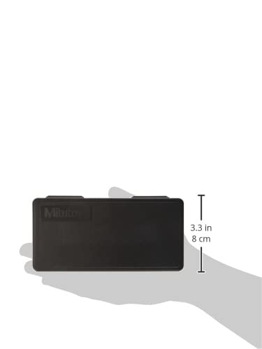 Mitutoyo 102-304 Outside Micrometer, Heat Insulated Frame, Ratchet Stop, 75-100mm Range, 0.01mm Graduation, +/-0.003mm Accuracy