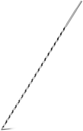 1/4 x 18 Auger Drill Bit for Wood,6x460mm Hex Shank Ship Auger Bit