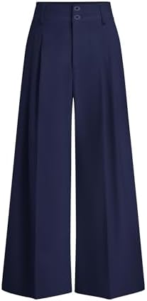 PRETTYGARDEN Women's High Waisted Wide Leg Dress Pants