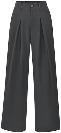 BTFBM Fall High Waisted Business Casual Palazzo Pants for Women Dressy 2026