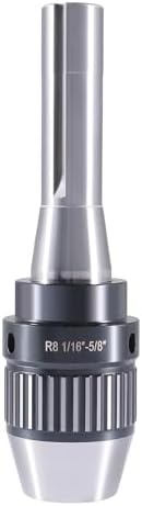 Heavy-Duty Titanium Jaws Keyless Drill Chuck, Integrated Shank by CanCNC Tooling Solutions