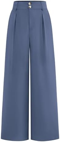 BTFBM Wide Leg Dress Pants Women Business Casual Outfits