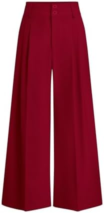 PRETTYGARDEN Women's High Waisted Wide Leg Dress Pants