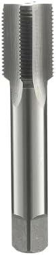 7/8-20 Left Hand Straight Flute Thread Tap Machine Tap HSS (High Speed Steel) Threading Tapping Repair Tools DRINYOUNG (7/8-20 Left)