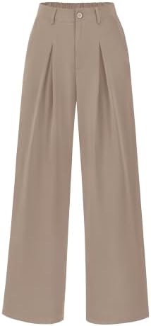 BTFBM Fall High Waisted Business Casual Palazzo Pants for Women Dressy 2026
