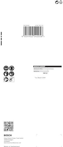 Bosch Professional 10x Expert C470 Sandpaper (for Hardwood, Paint on Wood, 93x230 mm, Grit 320, Accessories Orbital Sander)