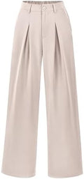 BTFBM Fall High Waisted Business Casual Palazzo Pants for Women Dressy 2026